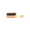 Bass Brushes | Groom & Condition Men's Hair Brush | Premium Natural Bristle FIRM | Pure Bamboo Handle | Classic Club Style | Striped Finish | Model 153 - SB