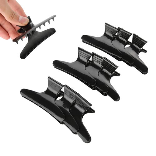 Butterfly Clips 12Pcs Salon Hair Clip Hairdresser Clamps Hairdressing Tool for Styling, Sectionin...