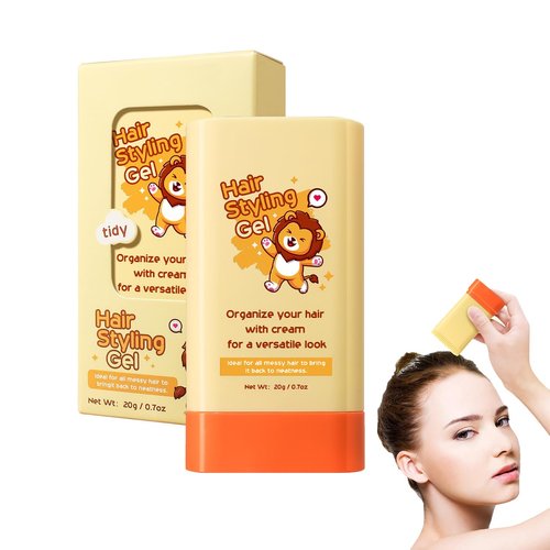 GHFCZOO Hair Styling Gel, Tidy, 0.7oz, Organizes Messy Hair for Versatile Look