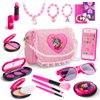 Meland Toys for Girls - Toddler Girls Gift Idea for Birthday Christmas, Pretend Makeup Kit for Girls with My First Purse Toy, Makeup for Kids Age 3-6 Year Old for Pretend Play