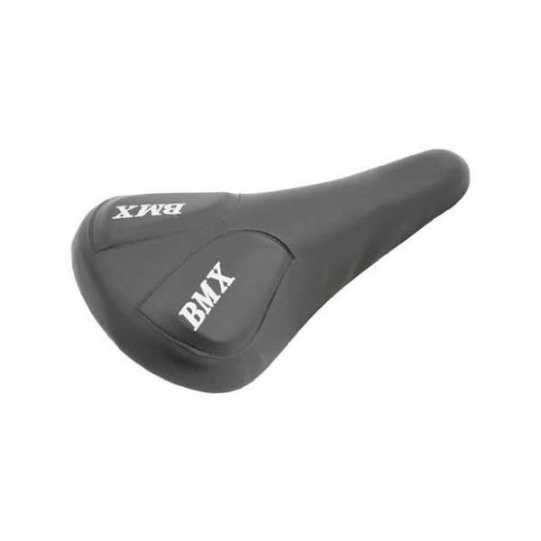 Vinyl Diamond Pattern Vinyl BMX Bike Saddle, Multiple Colors (Black)
