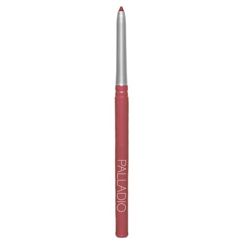 Palladio, Retractable Waterproof Lip Liner High Pigmented and Creamy Color Slim Twist Up Smudge Proof Formula with Long Lasting All Day Wear No Sharpener Required, Plum, 1 Count