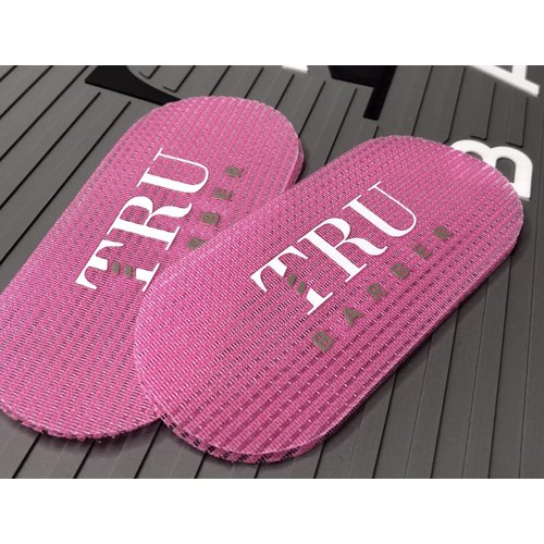 TRU BARBER Hair Grippers for Men and Women 6pcs Bundle - Salon and Barber, Hair Clips for Styling, Sectioning, Cutting and Coloring, Nonslip Grips, Hair holder (Pink)