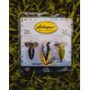 Arbogast Triple Threat Fishing Lure, Includes 2 Jitterbug Lures and 1 Hula Popper Lure, Freshwater Fishing Lures and Accessories