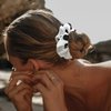 6 Pack Cow Print Hair Band for Women, Non-Slip Elastic Hair Tie Ropes for Ponytail Holder Cows Hair Scrunchies Accessories for Curly Straight Thick Thin Fine Hair