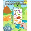 288 Pieces Dinosaur Temporary Tattoos Themed Birthday Party Favors Supplies Decorations, Dinosaur Tattoo Stickers Gifts for Game Prizes Reward