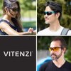 VITENZI Bifocal Safety Glasses with Readers Wrap Around Sport Magnifying Safety Reading Protective Goggles Rome in Tortoise 2.00
