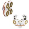 AHUADA Women's Electric Shaver Replacement Heads : 5 Legs Hair Removal Razor Replacement Heads 4D Floating Heads Replacement Blades for Women