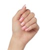 KISS Bare But Better, Press-On Nails, Nail glue included, Spicy', Light Pink, Short Size, Squoval Shape, Includes 30 Nails, 2G Glue, 1 Manicure Stick, 1 Mini File