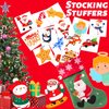 winthrop 240 Pcs Christmas Temporary Tattoos for Kids, Bulk Safety Waterproof Tattoos, Christmas Prizes Assorted Gifts, Best Choice for Christmas Party Favors, 60 Different Designs Elk Santa Claus