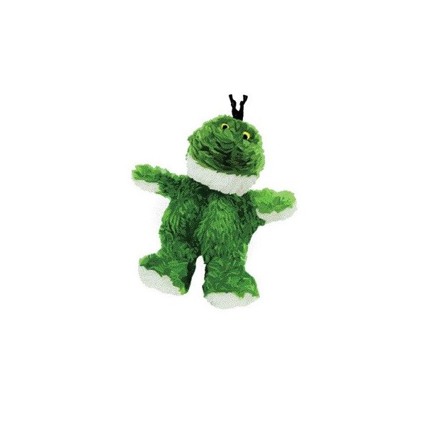 KONG Plush Frog Dog Toy X-Small - 4" - Pack of 6