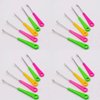 20Pcs Multicolou Earwax Cleaners, Portable Curette Earpick, Ear Care Ear Wax Removal Tools, Mini Ear Spoon Ear Cleaning Tools Color Random Earwax Removal ProductsEarwax Removal Products