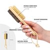 TADA Natural Beauty Foot File Callus Remover - Multi Purpose 2 in 1 Feet Pedicure Tools with Foot Scrubber, Pumice Stone