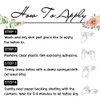 Artsadd Personalized Temporary Tattoos for Kids, Emergency Contact Number on Tattoos to Avoid Lost, 15pcs