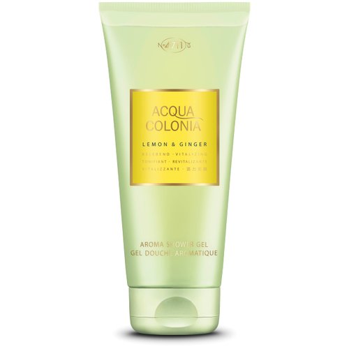 Muelhens 4711 Acqua Colonia Aroma Shower Gel, Lemon And Ginger, 6.8 Ounce (2337722)