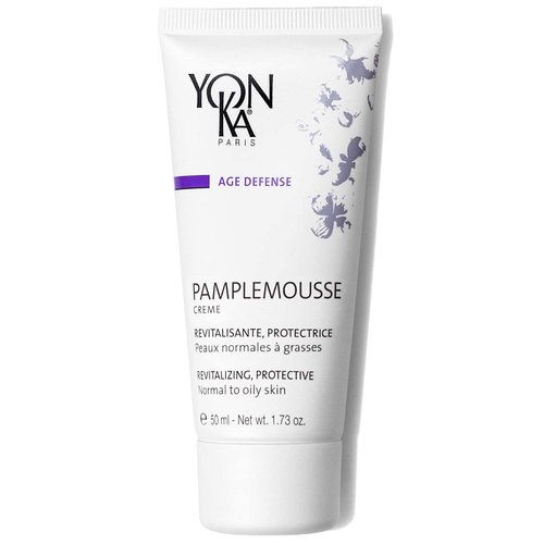 Yon-Ka Pamplemousse PNG Face Cream (Normal & Oily Skin, 50ml) Daily Hydrating Face Moisturizer for Oily Skin, Lightweight lotion with Vitamin C and Essential Oils, Tighten Pores and Mattify Skin, Paraben-Free