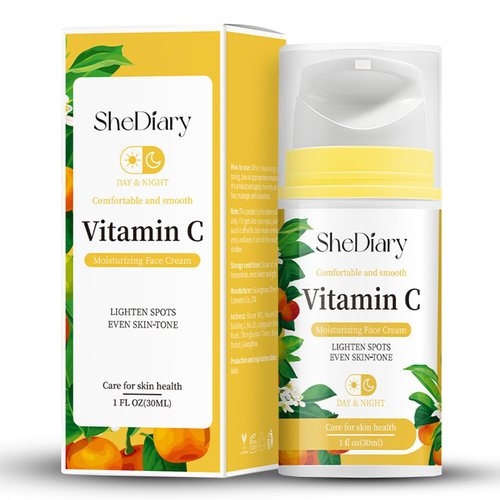 Vitamin C for Face Moisturizer for Women, Wrinkle Cream for Women Firming &amp; Hydrate Skin, Vitamin...