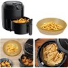 SIUDANGKA Mini Air Fryer Liners for 2qt Air Fryer, 100 Pcs Non-Stick Air Fryer Parchment Paper Pads Air Fryer Liners Compatible with Ninja AF080 Mini, COSORI 2.1, Instant Vortex 2-QT, CHEFMAN Small