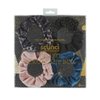 The Original Scrunchie® Luxury Velvet Gift Set Includes 4 Unique Scrunchies: Leopard, Black, Pink, Teal in Acrylic Presentation Box