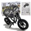 Metal Model Motorcycle Kits - 117 Pcs Erector Sets for Boys Age 8-12, Motobike Building Toys, STEM Kits for Kids Age 8-10, Assembly Car Project for 14 and Up, Gifts for 15 16 Year Old Boys and Adults