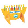 Paper Plate Menorah Craft Kit - Makes 6 - Hanukkah Crafts for Kids and Fun Home Activities