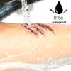 9pcs Halloween zombie makeup Fake Bloody Wound Stitch Scar Scab Waterproof Temporary Tattoo Sticker Halloween Masquerade Prank Makeup Props