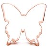 Swallowtail Butterfly Cookie Cutter 3.25 X 3.5 inches, Handcrafted Copper by The Fussy Pup