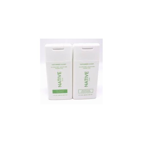 Native Cucumber & Mint Shampoo and Conditioner - Travel Set