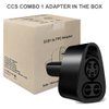 CCS1 to Tesla Charger Adapter, CCS to Tesla Adapter for Model 3 Y S X, [Safety Certified] CCS Combo 1 Adapter-up to 250 kW & 250A 500V DC, Compatible with Level 3 Fast Charging Station