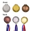 Haploon 15 Pcs Winner Gold Silver Bronze Medals, Olympic Style Medal Award Medals Bulk, Metal Acheivment Medal for Kids Youth