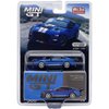 True Scale Miniatures Model Car Compatible with Shelby GT500 Dragon Snake Concept Ford Performance Blue 1/64 Diecast Model Car MGT00568