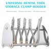 ANNWAH Dental Orthodontic Pliers Holder - Jewelry Pliers Rack Shelf Forceps Organizer Dental Stainless Steel Stand Holder for Orthodontic Equipment