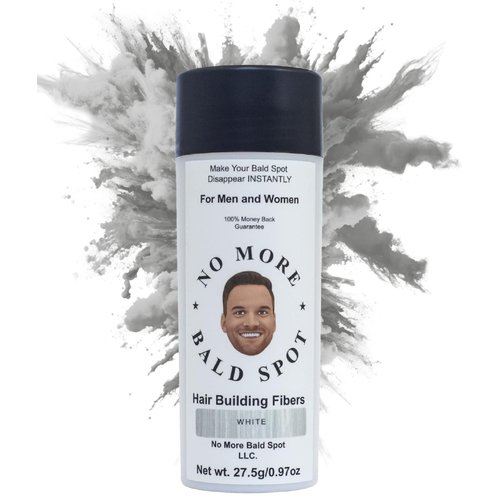 Hair Building Fibers For Thinning Hair for Men - Hair Fillers Powder - Hair Thickener For Thinning Hair for Women - Bald Spot Cover Up - Hair Loss Scalp Concealer Powder Fillers by No More Bald Spot