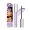 Glitter Colored Mascara - Long-Lasting, Voluminous Eyelashes with Subtle Diamond Sparkle, Purple Shimmer, Waterproof, 02# (Purple, 1pc)