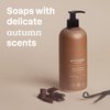 ATTITUDE Limited Edition Liquid Hand Soap, EWG Verified, Plant and Mineral-Based, Vegan Personal Care Products, Vanilla Caramel, 16 Fl Oz