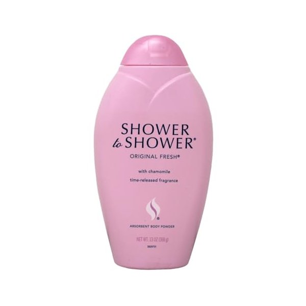 Shower to Shower, Absorbent Body Powder Original Fresh, 13 oz