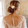 3PCS Butterfly Flower Hair Sticks Chinese Tassel Hair Pins Pearl Rhinestone Hanfu Hair Chopsticks for Buns Metal Floral Hairpin Wedding Headpiece Brides Hair Styling Accessories for Long Hair Women