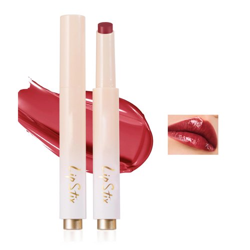 Easilydays Mirror Lip Gloss Lip Plumper Gloss Tinted Solid Lipgloss Lipstick Moisturizing Lightweight Lip Balm Vivid Color Plumping Liquid Lip Gloss For Women Girls Long-Lasting Dry Lip Care, 06