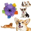 SVIEILLES Furry Fellow Snuffle Ball Interactive Dog Toy with Hidden Treats for Slow Food Training and Playtime Fun Dog Slow Food Training to Relieve Boredom and Stimulating (Purple)