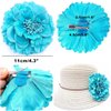 ALIMITOPIA Flower Hair Clip Fabric Artificial Peony Flower Hairpin Barrette Brooch Headdress Bobby Pins Headwear Hair Accessories for wedding Party supplies(Peony Style;4.3 inches;6pcs)