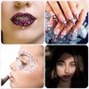 900pcs Acrylic Face Rhinestone Gems Stickers + 165pcs Lip Gem Stickers, Self Adhesive Jewels Diamonds Rave Stickers with Tweezers for Face Hair Eyes Nail Body Makeup DIY Craft Festival Decoration