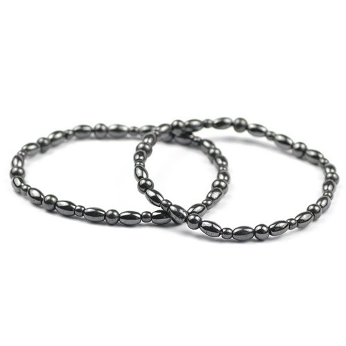 Drkao Women Magnetic Therapy Anklet Bracelet - 2 PackMagnetic Therapy Anklet Bracelet for Women Support the Immune System Relieve Stress and Frustration, Health Gift for Family