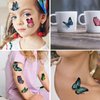 CHARLENT 148 Individually Sheets Butterfly Temporary Tattoos for Girls Women - 3D Realistic Butterfly Tattoos for Kids Birthday Party Favors Goodie Bag Fillers