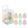 Snowflakes Mini Beauty Makeup Sponge Blender for Detailed Application Around the Eyes and Other Areas, 6 pcs, Latex Free, Small Makeup Sponges Under Eyes
