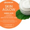 OLAZARAH Skin Aglow Amino Acid Face Cleanser w/Chamomile Extract, Niacinamide | Moisturizing Face Washing Cream for All Skin Types
