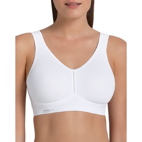 Anita Active Light and Firm Wire-Free Sports Bra, 36E, White