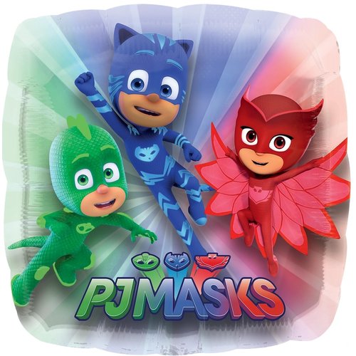 Anagram PJ Masks 2nd Birthday Party Supplies Gekko Owlette Catboy Balloon Bouquet Decorations