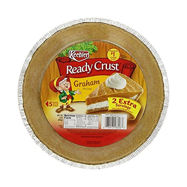 Keebler Ready Crust Graham Pie Crust - 10 Inches (Pack of 3)