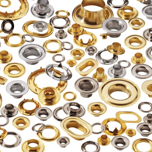 Stimpson 2GWSSM100 Marine Grade Stainless Steel Sheet Metal Grommet & Washer Set, Durable & Heavy-Duty, 3/8 Inch Grommet, 100 Sets of Steel Grommets, Stainless Washer for Wiring & Hole Plug Assortment