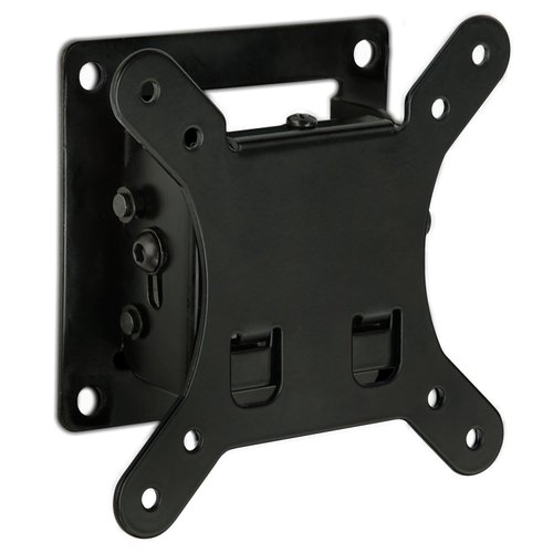 Mount-It! Small TV Monitor Wall Mount | Quick Release | Fits 13-32 Inch LCD/LED Screen | Max 33 Lbs | Slim Tilting Design | Easy Installation